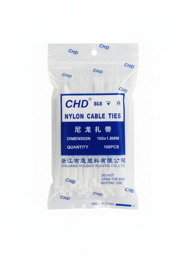 Cable Tie 100*1.8 mm White