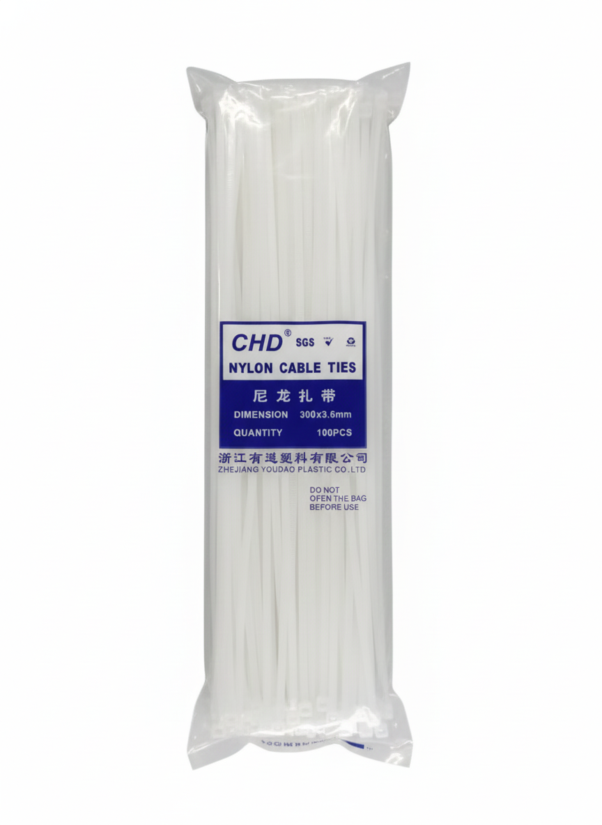 Cable Tie 300*3.6mm White