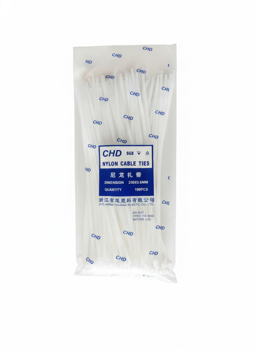 Cable Tie 250*3.6mm White
