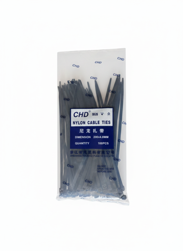 Cable Tie 200*4.8mm Black