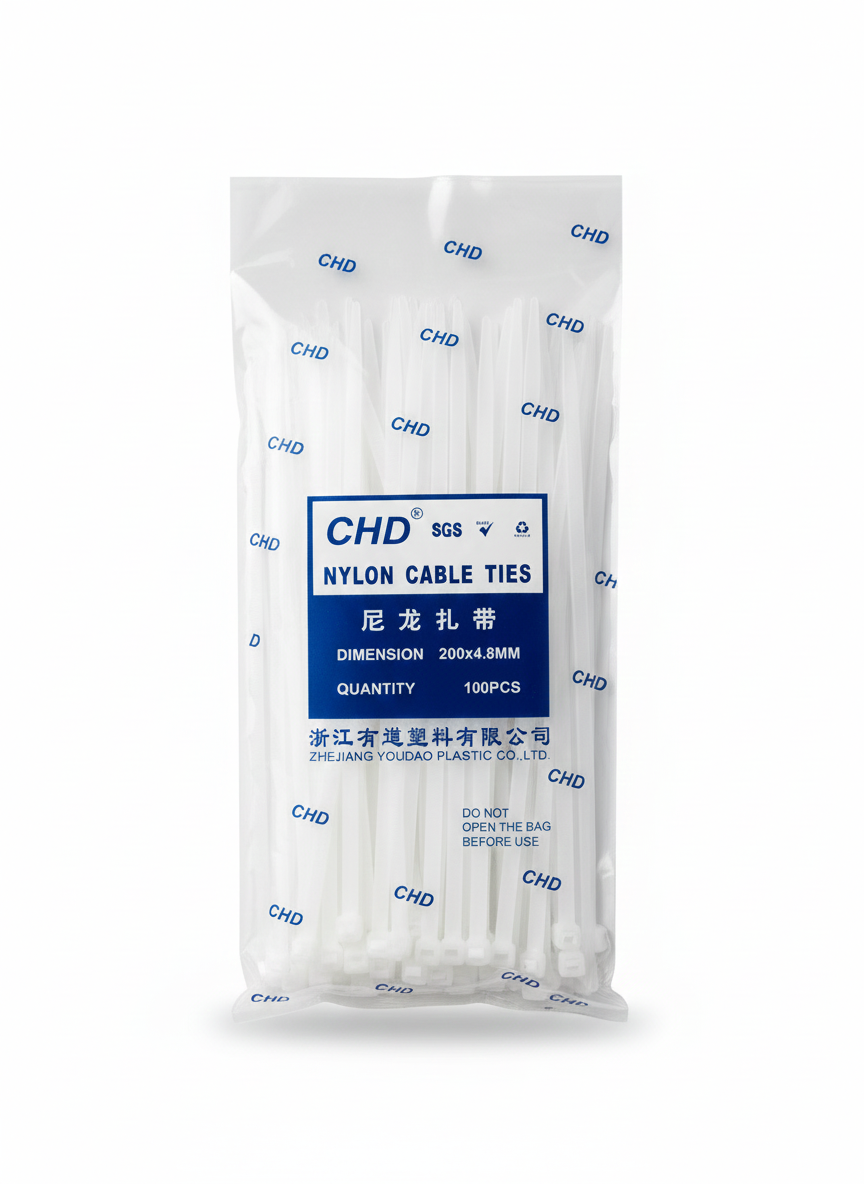 Cable Tie 200*4.8mm White