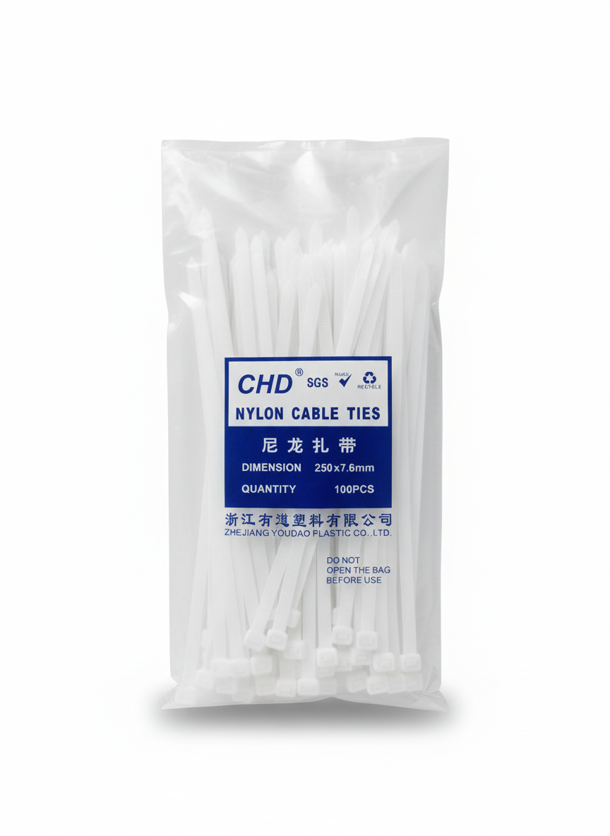 Cable Tie 250*7.6mm White