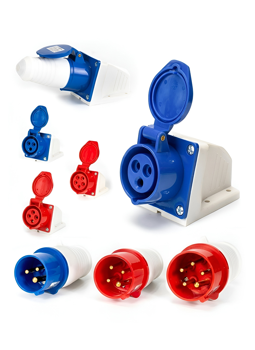Industrial Wall Mounted Plug